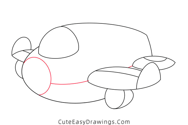 how to draw an airliner - www.cuteeasydrawings.com