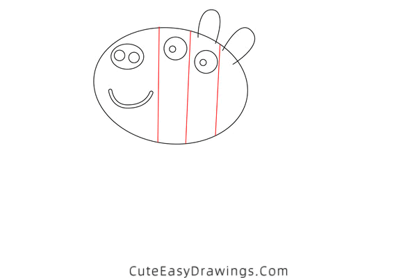 how to draw zoe zebra - www.cuteeasydrawings.com