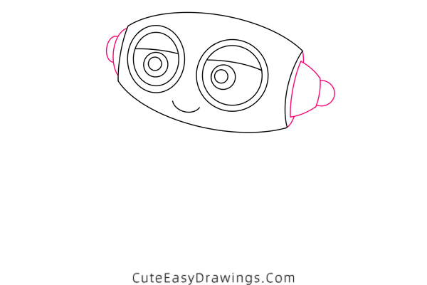 how to draw a robot - www.cuteeasydrawings.com