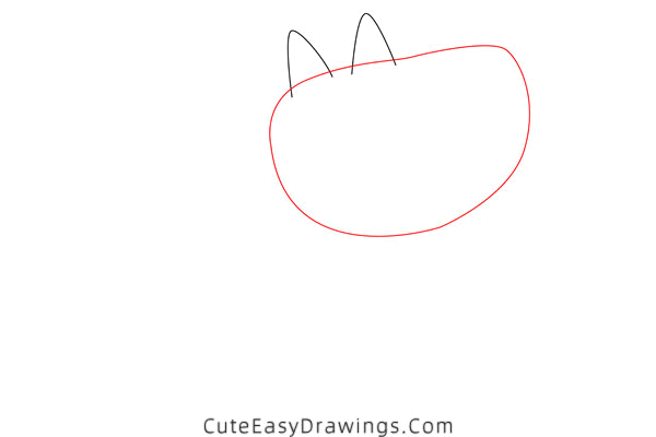 how to draw wendy wolf from peppa pig - www.cuteeasydrawings.com