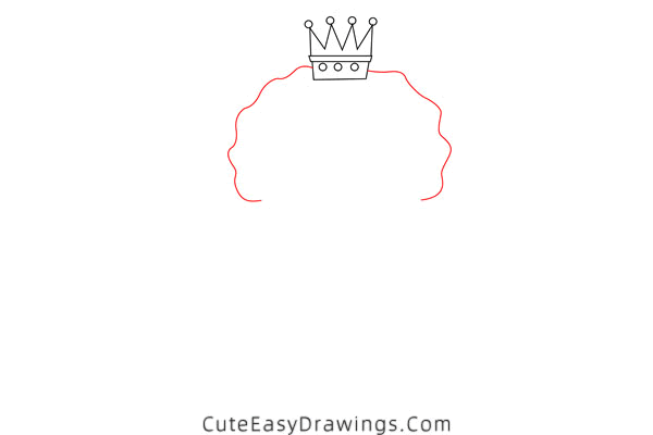 how to draw the queen from peppa pig - www.cuteeasydrawings.com