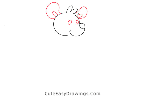 how to draw a kangaroo - www.cuteeasydrawings.com