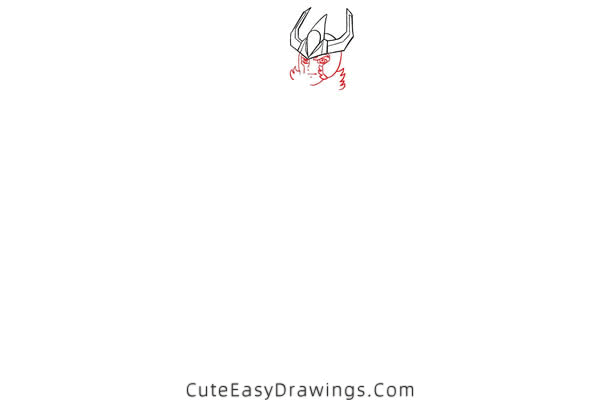 how to draw phoenix ikki from saint seiya - www.cuteeasydrawings.com