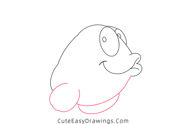 how to draw a tropical fish - www.cuteeasydrawings.com