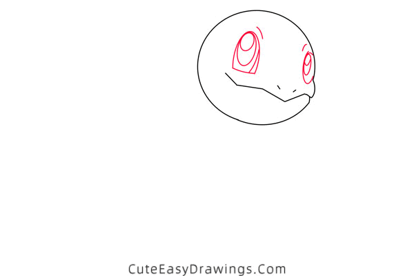 how to draw squirtle from pokemon - www.cuteeasydrawings.com