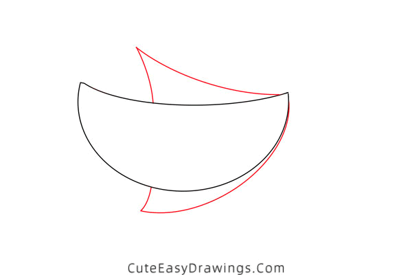 how to draw a sea fish - www.cuteeasydrawings.com