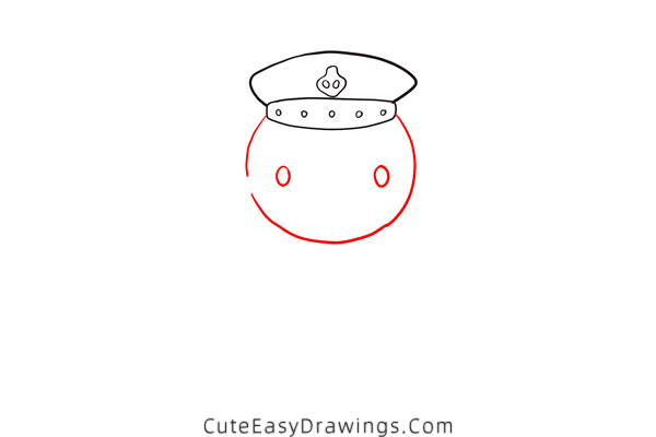 how to draw a seagull seaman - www.cuteeasydrawings.com