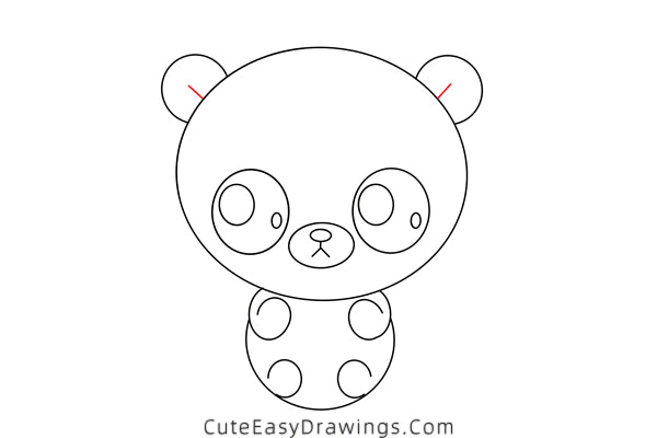 how to draw a gummy bear - www.cuteeasydrawings.com