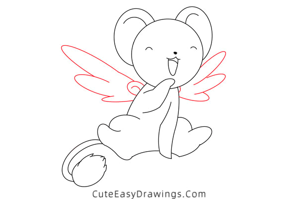 how to draw cerberus from cardcaptor sakura - www.cuteeasydrawings.com