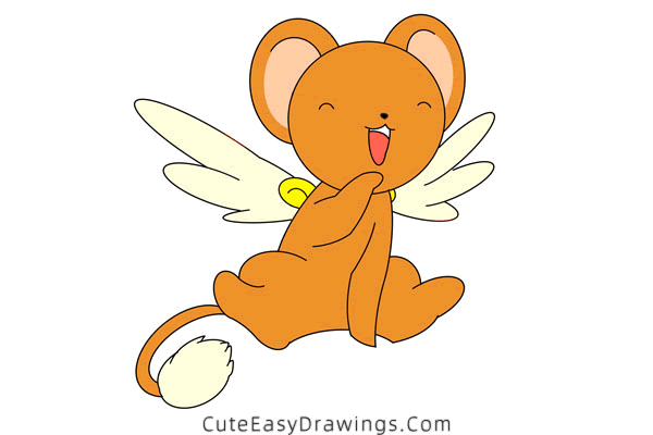 how to draw cerberus from cardcaptor sakura - www.cuteeasydrawings.com