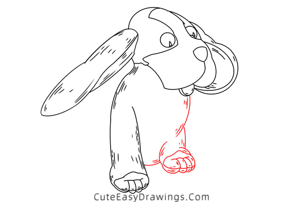 how to draw a puppy easy - www.cuteeasydrawings.com