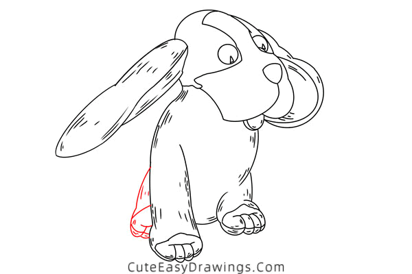 how to draw a puppy easy - www.cuteeasydrawings.com