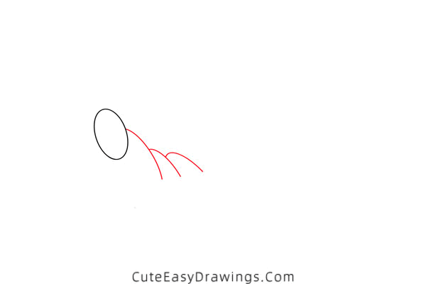 how to draw goofy face - www.cuteeasydrawings.com