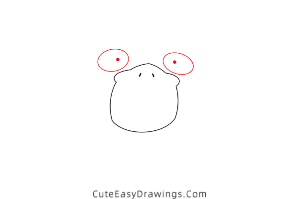 how to draw psyduck from pokemon - www.cuteeasydrawings.com