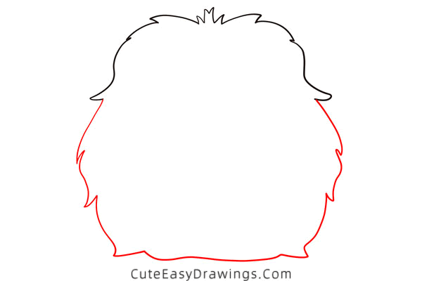 how to draw a lion face - www.cuteeasydrawings.com