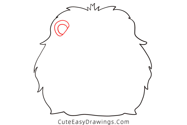 how to draw a lion face - www.cuteeasydrawings.com