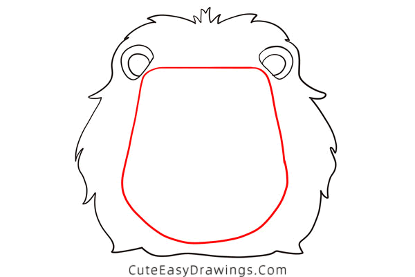 how to draw a lion face - www.cuteeasydrawings.com