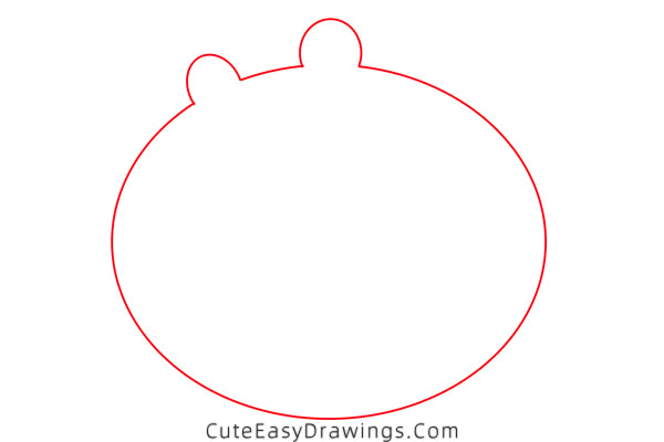 how to draw pig from angry birds - www.cuteeasydrawings.com