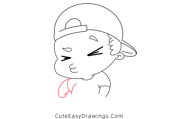 how to draw a cute boy - www.cuteeasydrawings.com