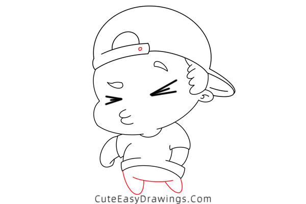 how to draw a cute boy - www.cuteeasydrawings.com