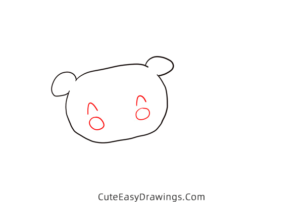 how to draw a piglet - www.cuteeasydrawings.com