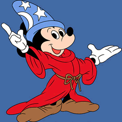 How to Draw Mickey Mouse from Fantasia Step by Step