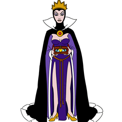 How to Draw the Evil Queen Step by Step