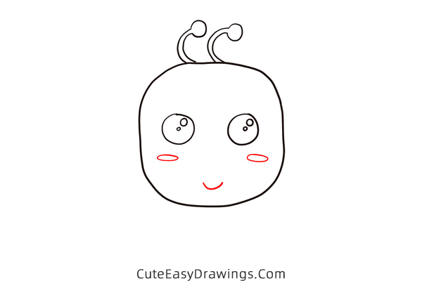 how to draw a cute bee - www.cuteeasydrawings.com