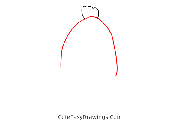 how to draw a hen easy - www.cuteeasydrawings.com