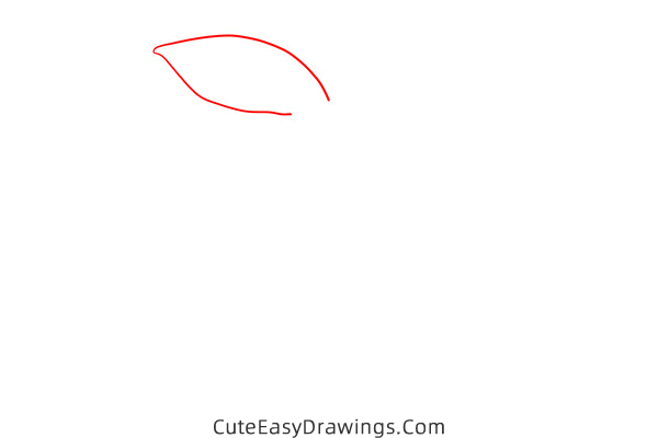 how to draw a peach - www.cuteeasydrawings.com