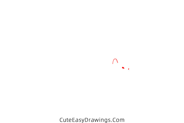 how to draw a polar bear walking - www.cuteeasydrawings.com