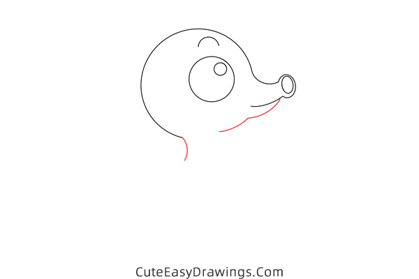 how to draw a seahorse - www.cuteeasydrawings.com