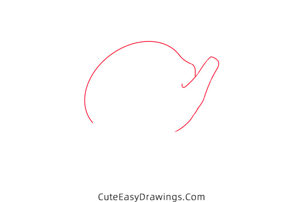 how to draw a turkey on a plate - www.cuteeasydrawings.com