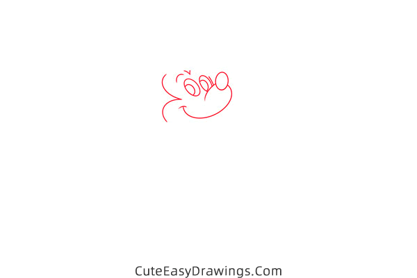 how to draw mickey mouse from fantasia - www.cuteeasydrawings.com