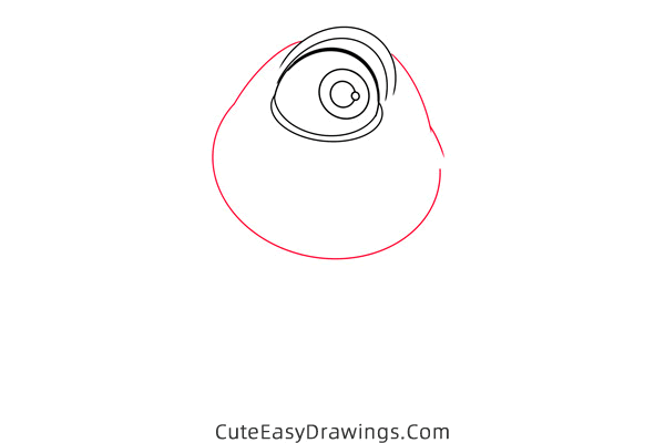 how to draw mike wazowski - www.cuteeasydrawings.com