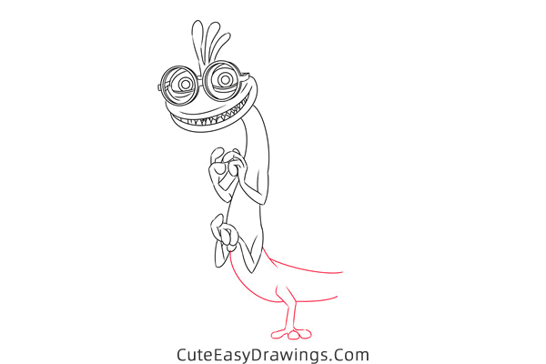 how to draw randall boggs - www.cuteeasydrawings.com