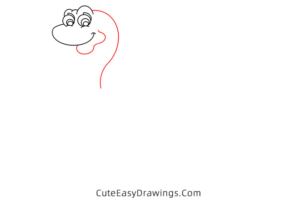 how to draw a dinosaur egg hatching - www.cuteeasydrawings.com