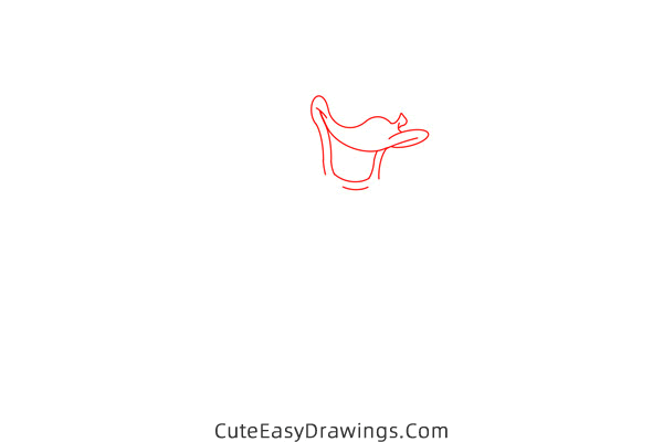 how to draw donald duck - www.cuteeasydrawings.com