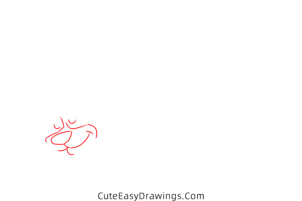 how to draw a hibernating bear - www.cuteeasydrawings.com