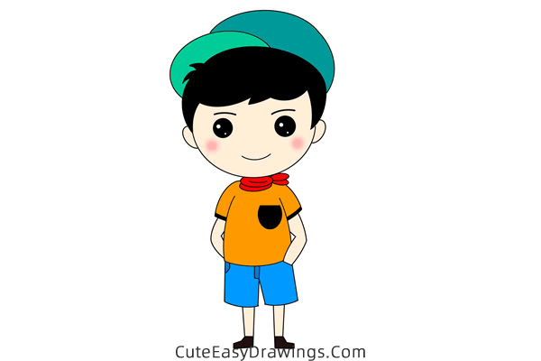 how to draw a boy easy - www.cuteeasydrawings.com