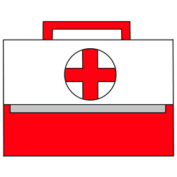 How to Draw a First Aid Kit Step by Step