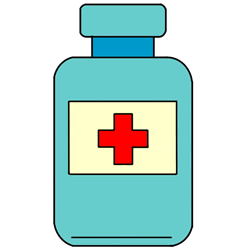 How to Draw a Medicine Bottle Step by Step
