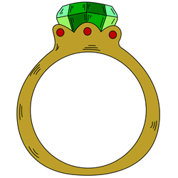 How to Draw a Diamond Ring Step by Step