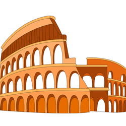 How to Draw the Colosseum Step by Step