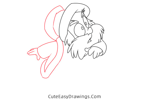 how to draw king eidilleg from the black cauldron - www.cuteeasydrawings.com