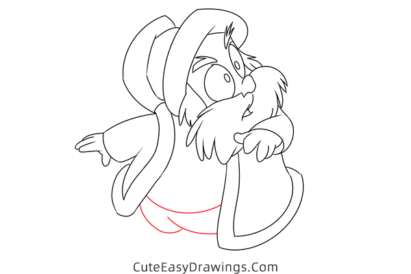 how to draw king eidilleg from the black cauldron - www.cuteeasydrawings.com