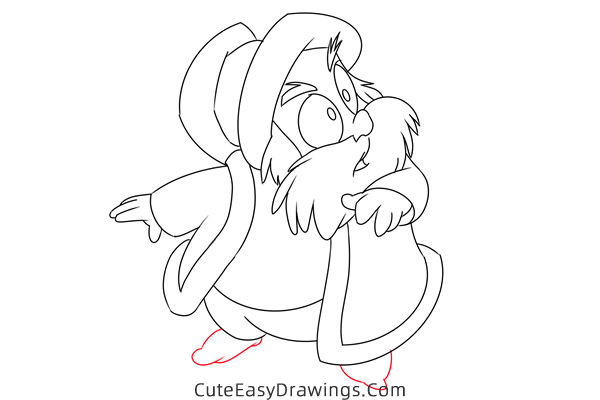 how to draw king eidilleg from the black cauldron - www.cuteeasydrawings.com