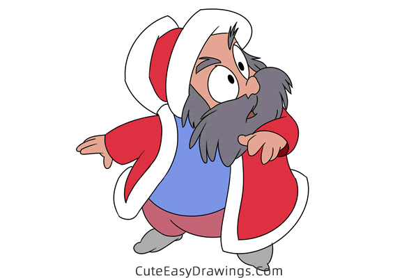 how to draw king eidilleg from the black cauldron - www.cuteeasydrawings.com