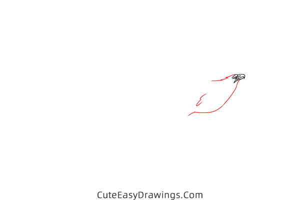 how to draw marahute from the rescuers - www.cuteeasydrawings.com