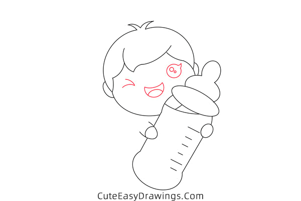 how to draw a cute baby - www.cuteeasydrawings.com